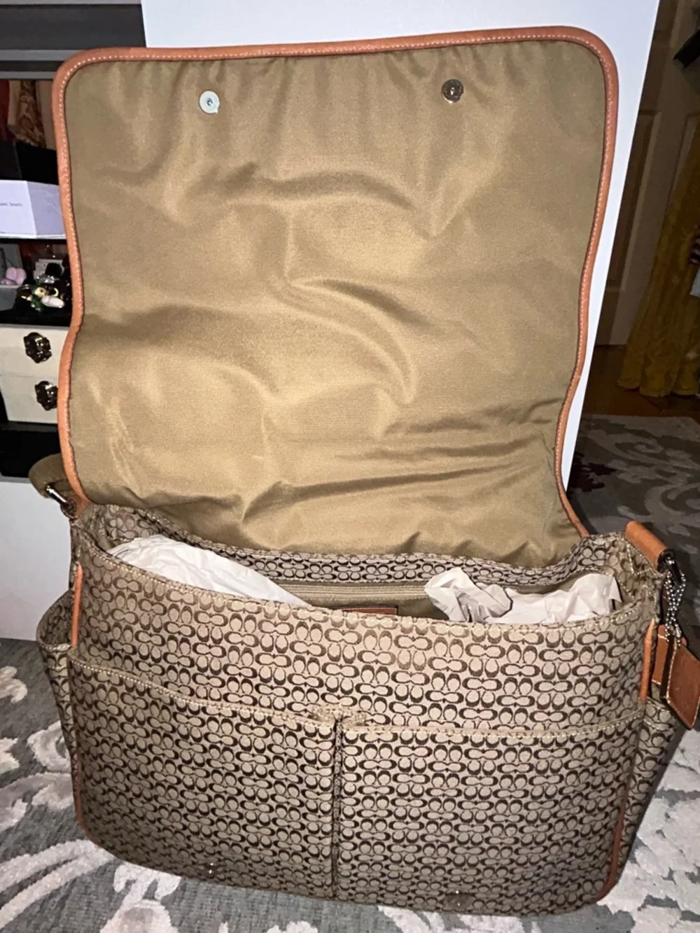 EUC Coach Hudson Laptop/Messenger Bag